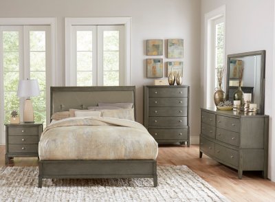Cotterill 5Pc Bedroom Set 1730GY in Gray - Homelegance w/Options