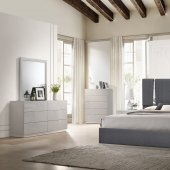 Matissee Bedroom Charcoal J&M w/Optional Naples Gray Casegoods
