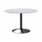 Bartole Dining Table 108020 in Marble & Black by Coaster