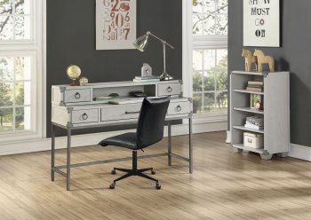 Orchest Desk with Hutch 36142 in Gray by Acme [AMOD-36142 Orchest]
