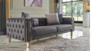 Montego Dark Anthracite Sofa Bed by Bellona w/Options