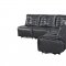 U6066 Modular Power Motion Sofa in Charcoal Global w/Options