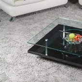 C258 SB Coffee Table in Black by At Home USA
