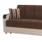Luna Troya Brown Sofa Bed by Sunset w/Options