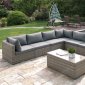 413 Outdoor Patio 8Pc Sectional Sofa Set by Poundex w/Options