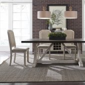 Willowrun Dining Room 5Pc Set 619-DR - Weathered Gray - Liberty