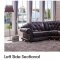 Apolo Sectional Sofa in Brown Leather by ESF w/Options