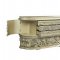 Vatican Dining Table DN00467 Champagne Silver by Acme w/Options