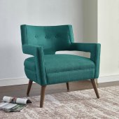 Sheer Accent Chair Set of 2 EEI-2142-TEA in Teal by Modway