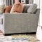 Ferndale Sectional Sofa SM1287 in Gray Chenille Fabric