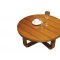 Olive Coffee Table 3Pc Set in Teak by Beverly Hills