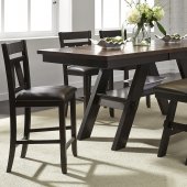 Lawson Counter Height Table 5Pc Set 116-CD - Espresso by Liberty