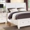 B2901 Bedroom in White w/Optional Casegoods