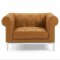 Idyll Sofa in Tan Leather by Modway w/Options