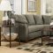 Sage Microfiber Casual Sofa & Loveseat Set By Ashley Design