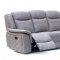 Carly 628 Motion Sofa in Grey Leather Air w/Optional Items