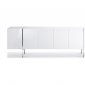 Struttura Large Buffet in High Gloss White by Whiteline Imports