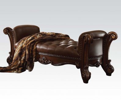 Vendome 96490 Bench in Cherry PU by Acme