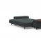 Grand D.E.L. Sofa Bed in Dark Gray Fabric by Innovation