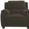 Northend Sofa & Loveseat 506244 in Chocolate Fabric by Coaster