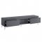 Raceloma TV Stand 91996 in Gray by Acme w/LED