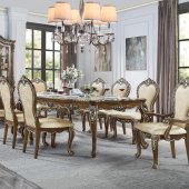 Latisha Dining Table DN01356 in Antique Oak by Acme w/Options