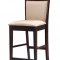 100218 Bar Unit in Deep Cappuccino by Coaster w/Optional Chairs