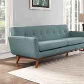 Engage Sofa in Laguna Fabric by Modway w/Options