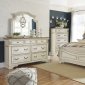 Realyn Bedroom B743 in Distressed White by Ashley w/Options