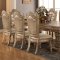 Bethany Dining Table in Gold Tone w/Optional Items