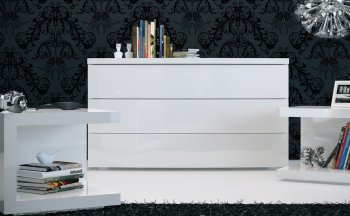Reviews Md317 Dr Laq Ludlow Dresser By Modloft In White Lacquer