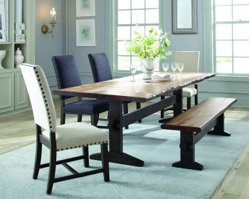 Bexley Dining Table 110331 by Coaster with Options [CRDS-110331-109142 Bexley]