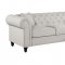 Cecilia Sectional Sofa 509457 in Oatmeal Fabric by Coaster