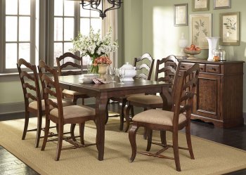 Woodland Creek Dining Table 5Pc Set 606-CD by Liberty [LFDS-606-CD Woodland Creek]