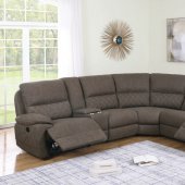 Variel Reclining Sectional Sofa 608980 in Taupe by Coaster