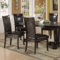 Dark Brown Finish Classic Formal Dining Room w/Optional Items