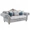 Pelumi Sofa LV01112 in Light Gray Linen by Acme w/Options