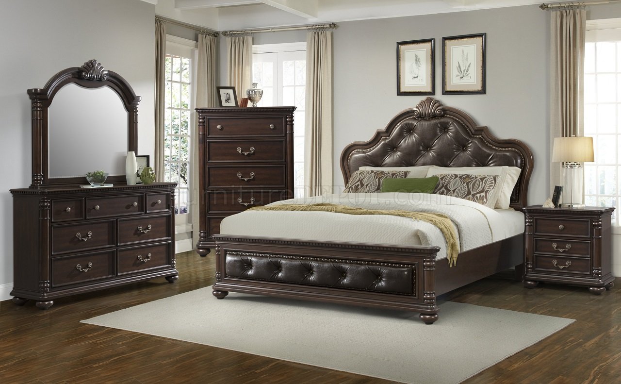 Classic Bedroom CL600 in Espresso Finish by Elements - Click Image to Close
