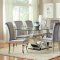 Manessier Dining Table 107051 by Coaster w/Glass Top & Options