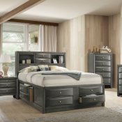 Ireland Bedroom 22700 in Gray Oak by Acme w/Options