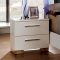 Clementine CM7201 Bedroom Set in White & Gray w/Options