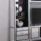 724164 Entertainment Unit in Mirror by Coaster