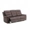 80563 Power Motion Sofa in Walnut by Lifestyle w/Options