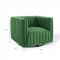 Conjure Sofa in Emerald Velvet Fabric by Modway w/Options