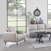 Kester Sofa 509181 in Beige Fabric by Coaster w/Options