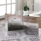 Noralie Coffee Table 81475 in Mirror by Acme w/Options