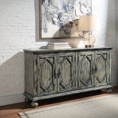 Pavan Console Table AC00199 in Rustic Gray by Acme