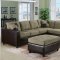 51335 Milano Reversible Sectional Sofa by Acme w/Options