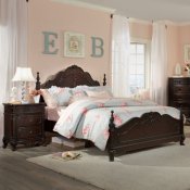Cinderella Bedroom 1386 Dark Cherry by Homelegance w/Options