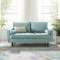 Valour Sofa in Mint Velvet Fabric by Modway w/Options